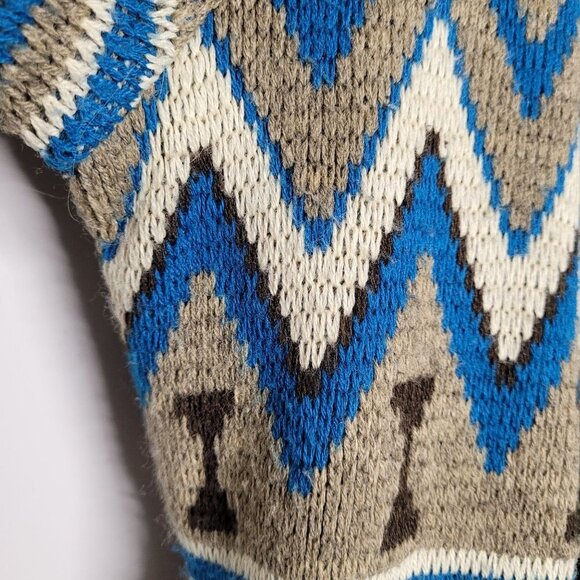 I love h81 forever 21 Womens Small Southwestern Aztec long line Cardigan sweater - Picture 4 of 12